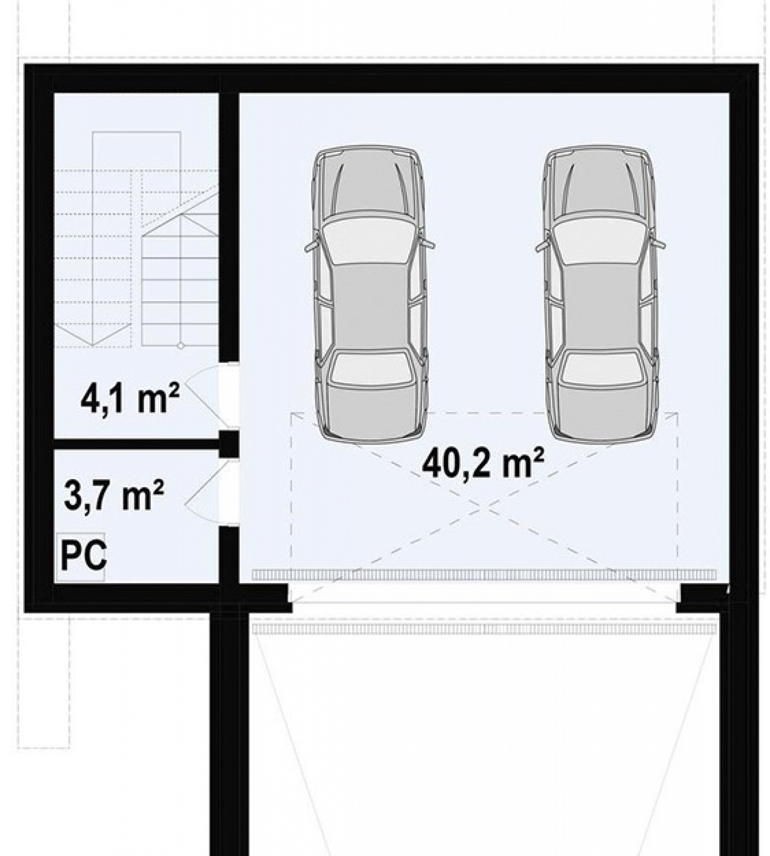 План цокольного этажа