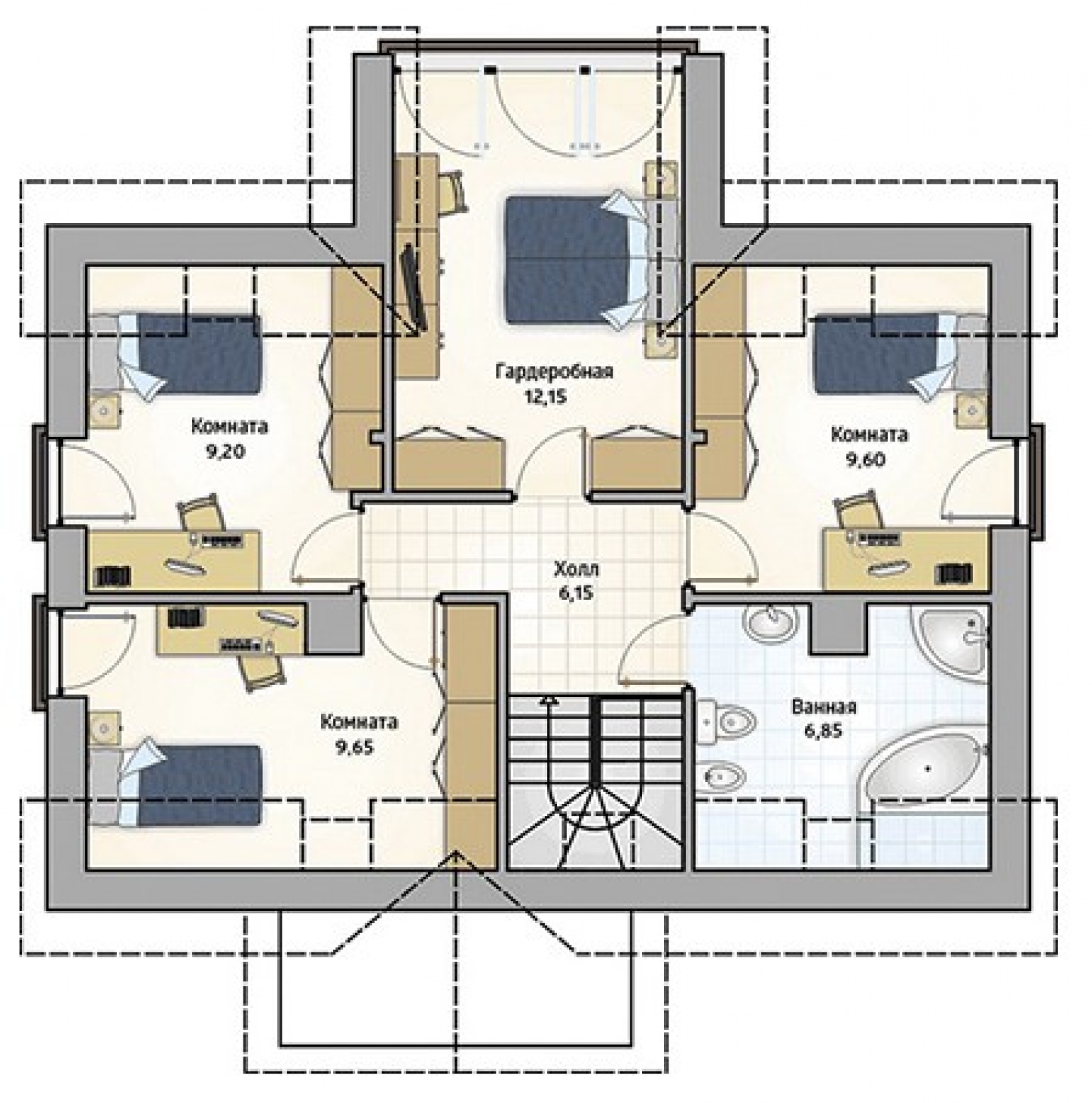 План 2-го этажа