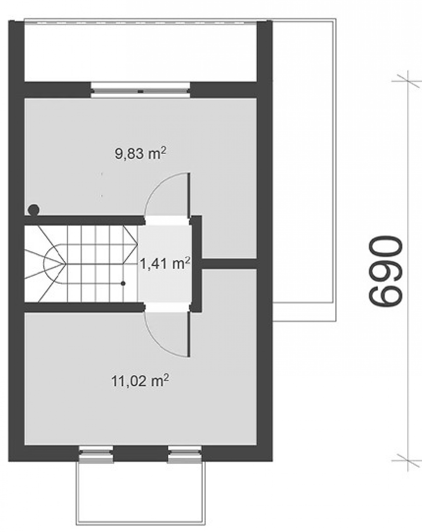 План второго этажа
