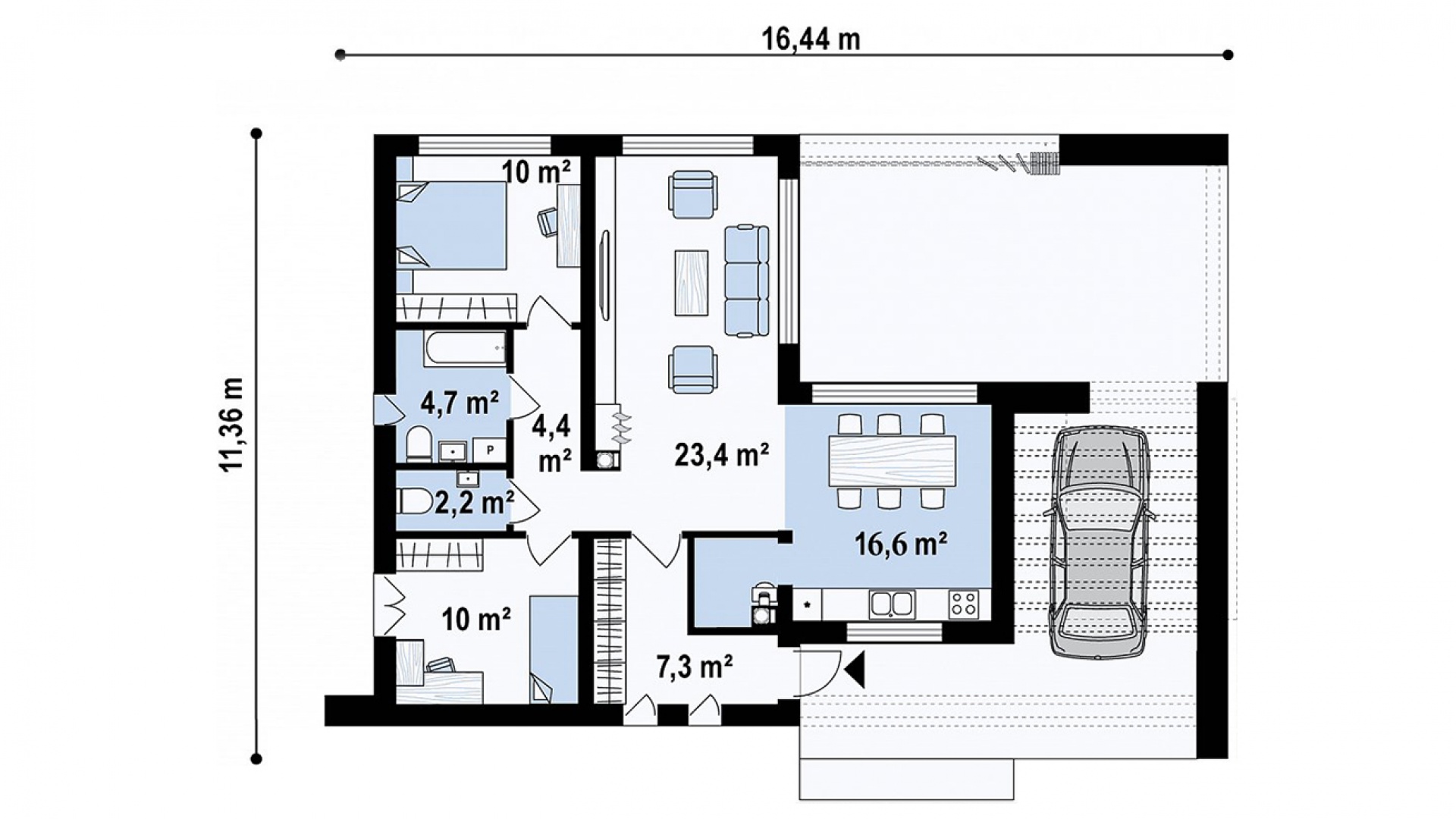 План первого этажа