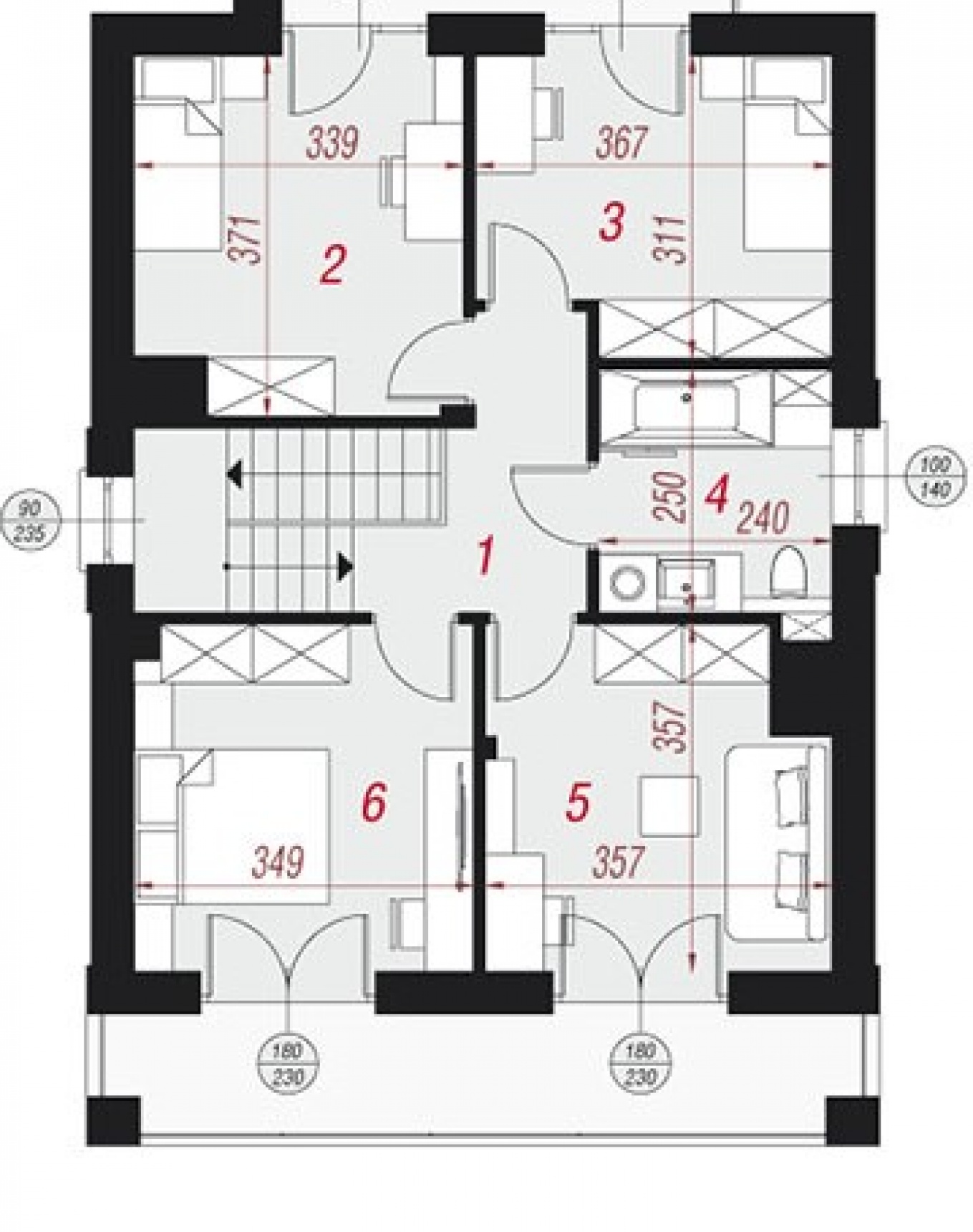 План 2-го этажа