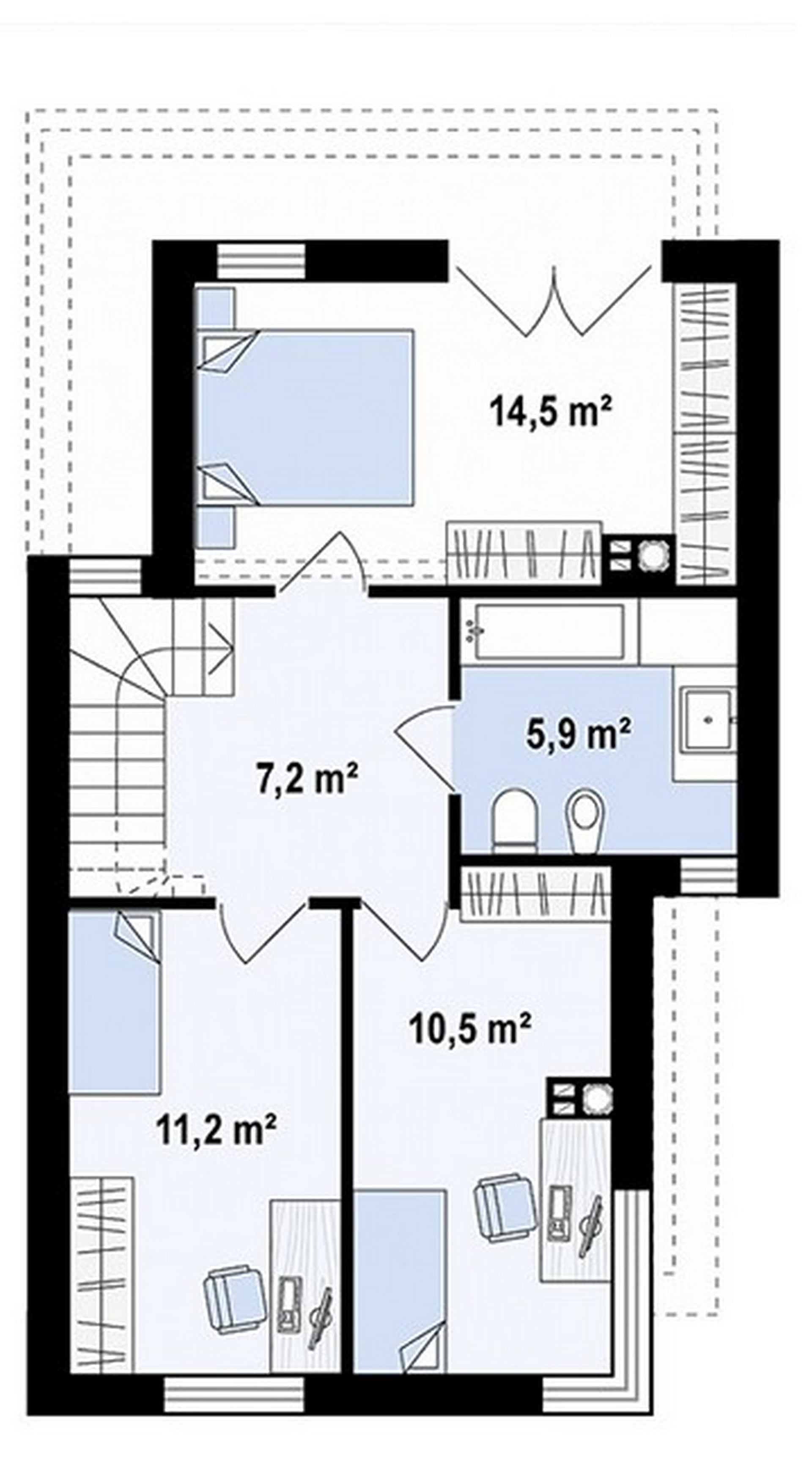 План 2-го этажа