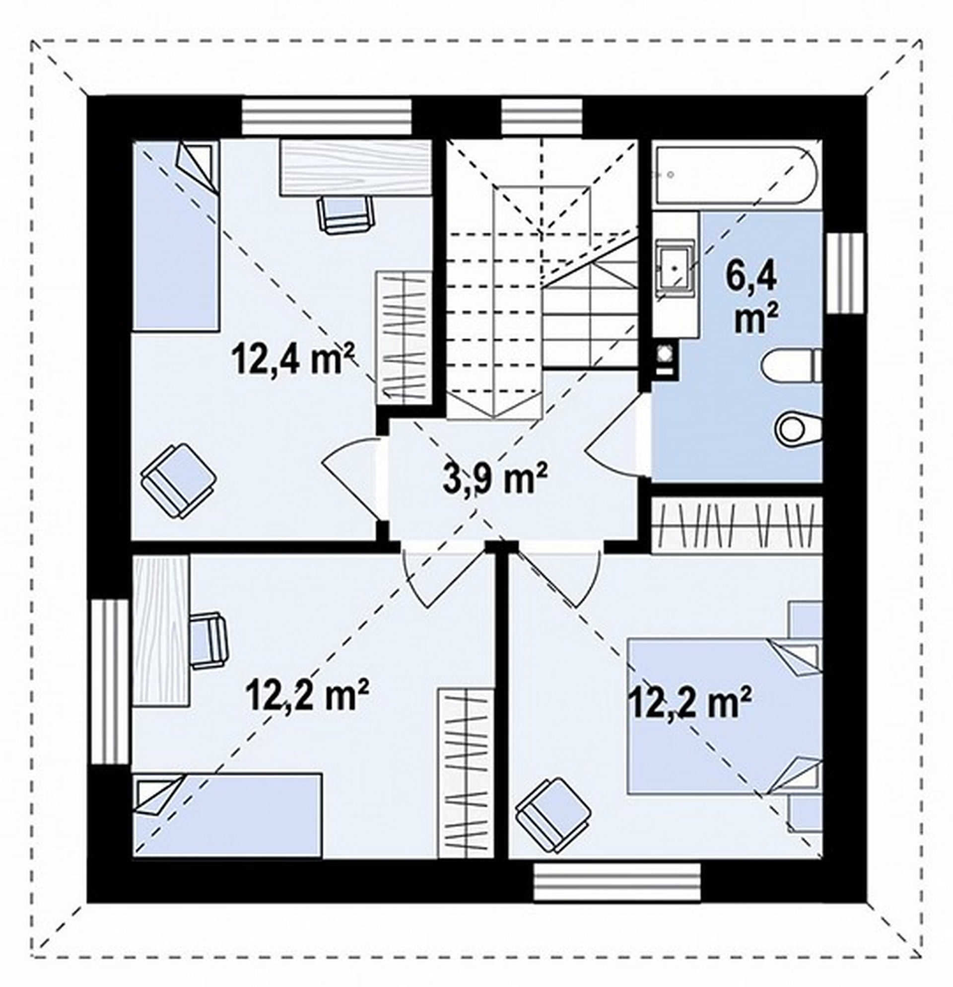План 2-го этажа
