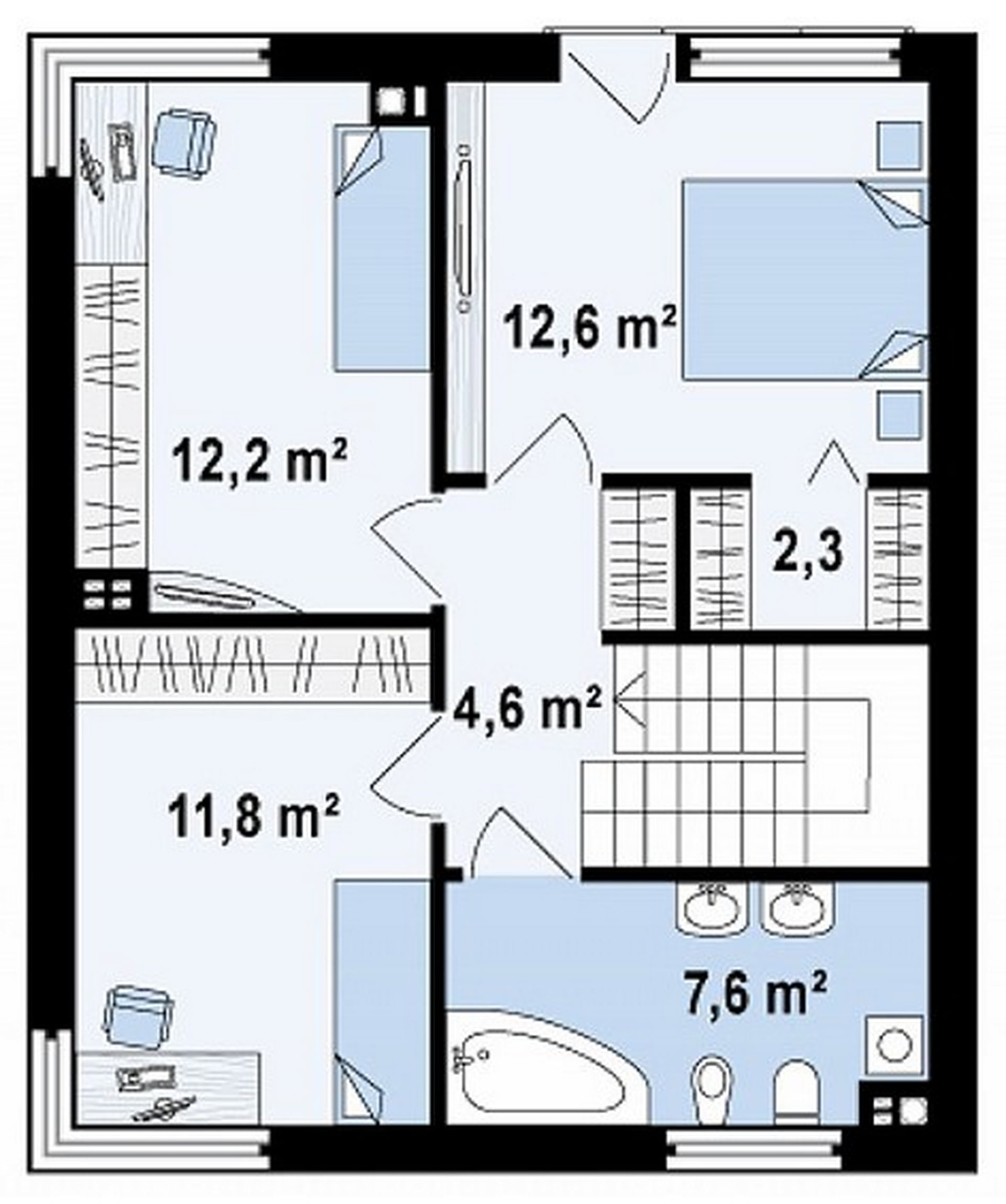 План 2-го этажа