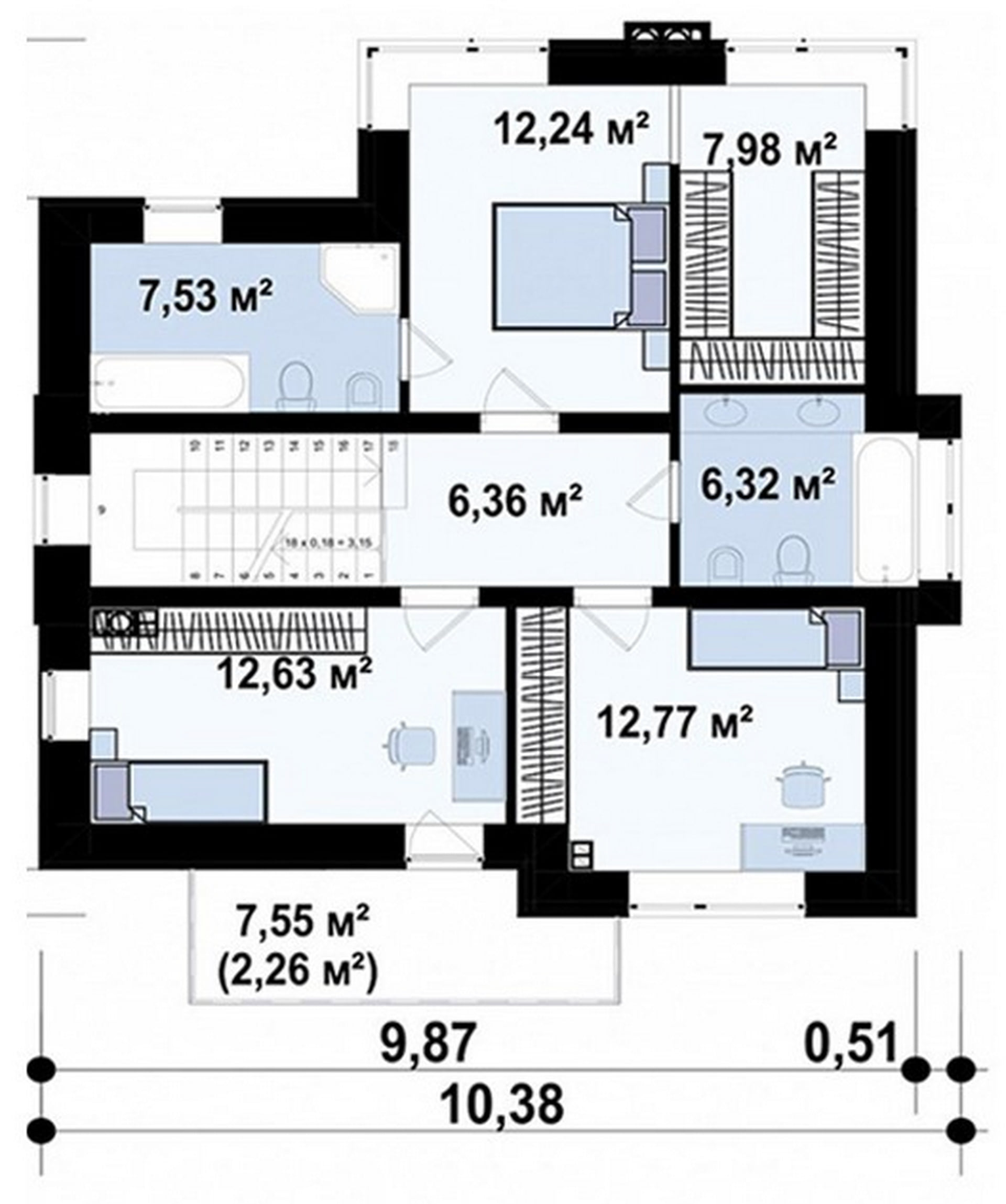 План 2-го этажа