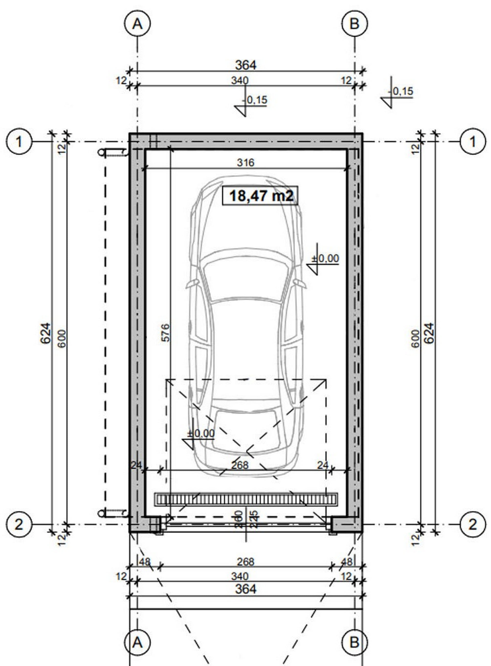 План первого этажа