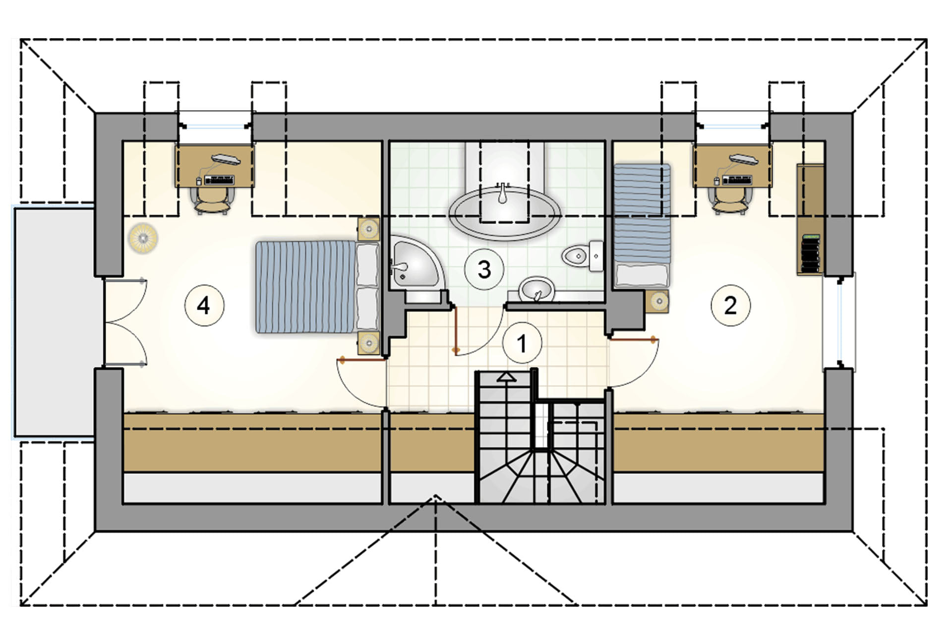 План 2-го этажа