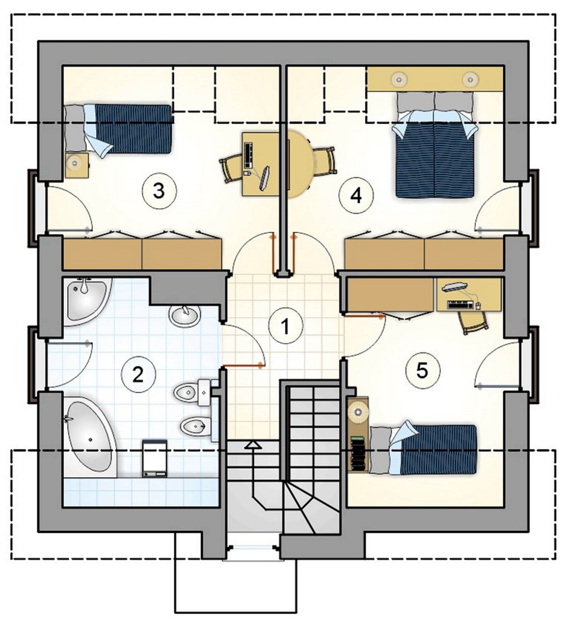 План 2-го этажа