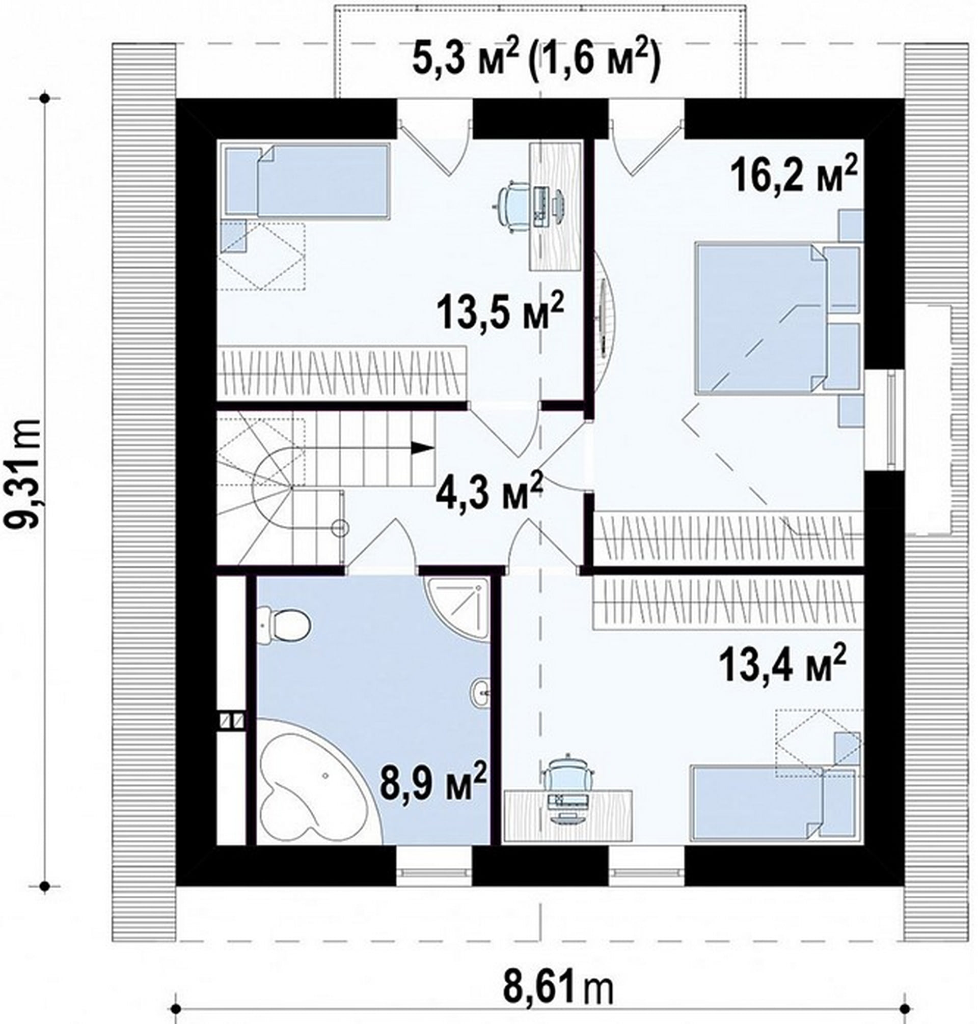 План 2-го этажа