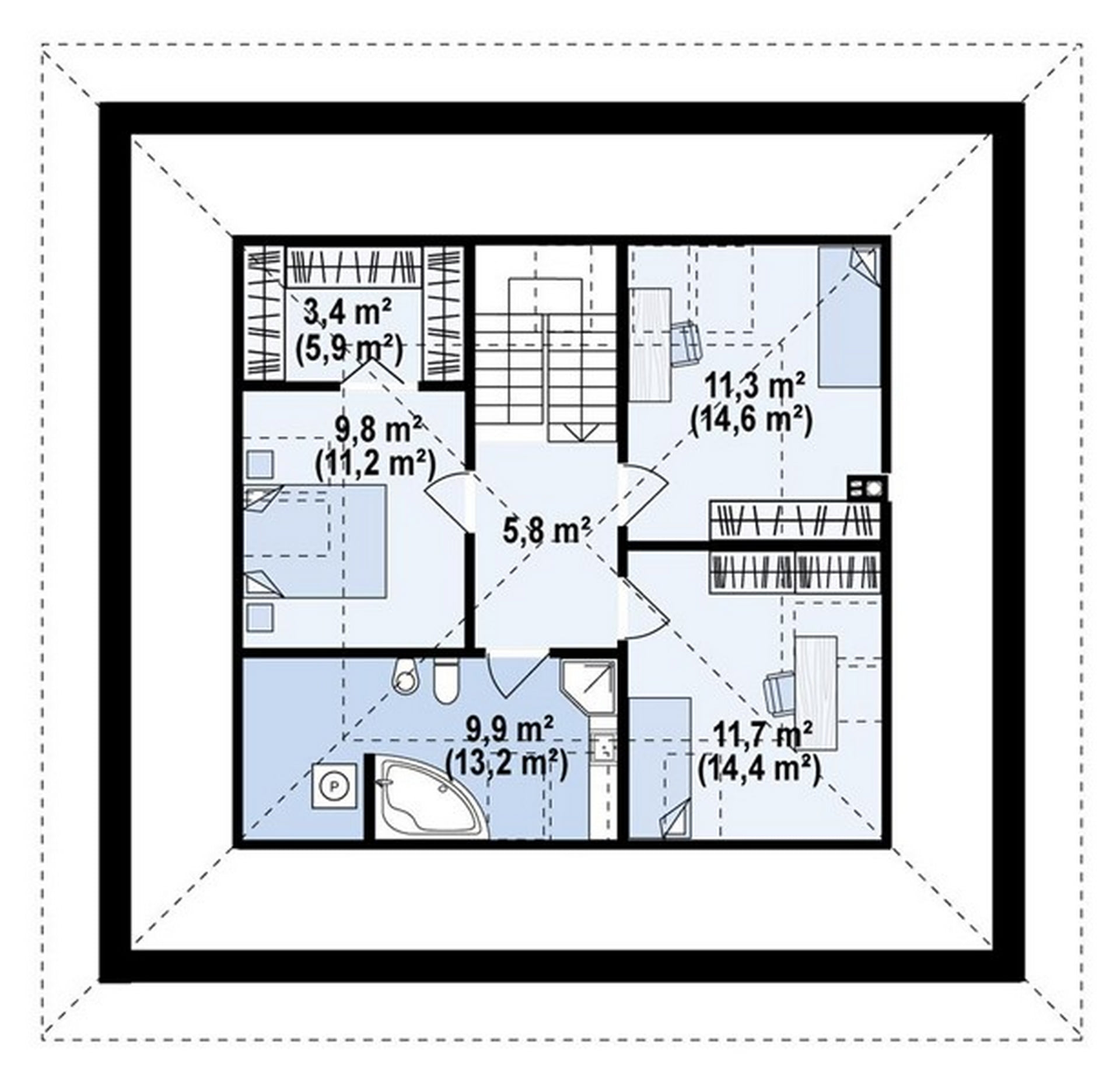 План 2-го этажа