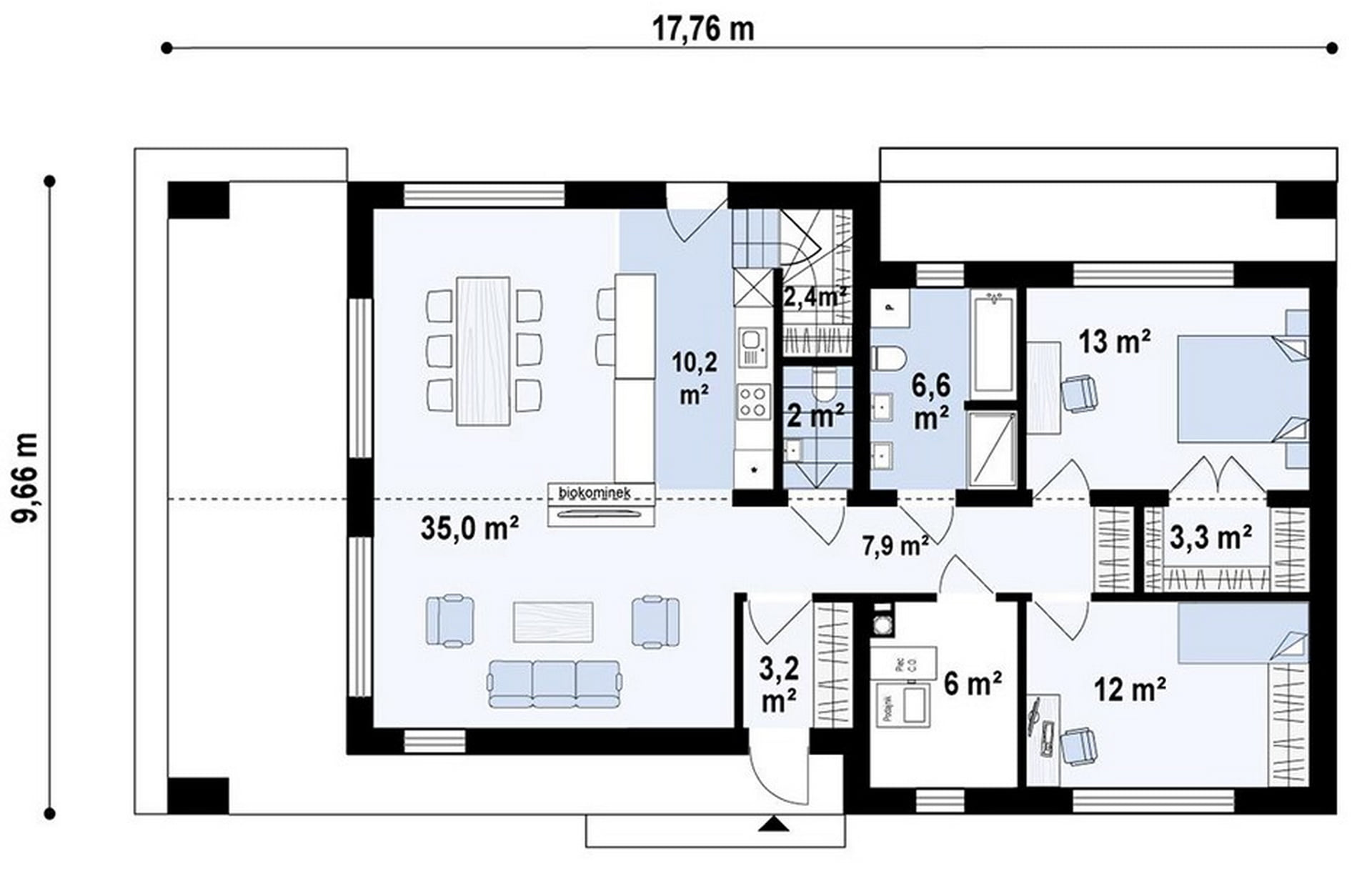 План 1-го этажа