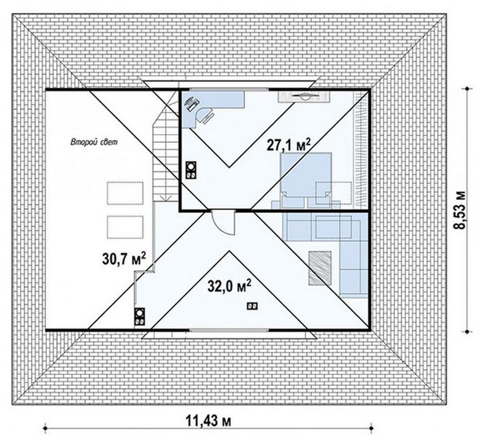 План 2-го этажа
