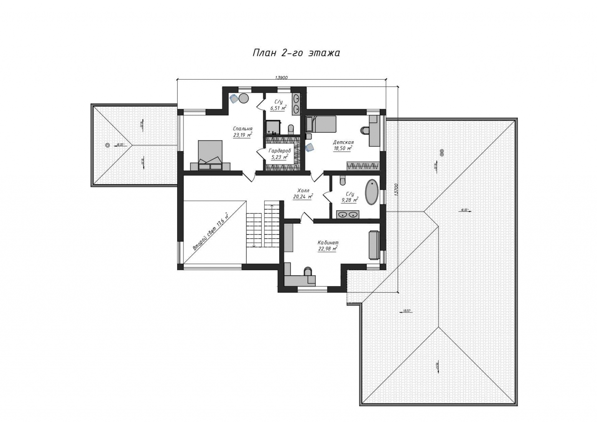 План 2-го этажа