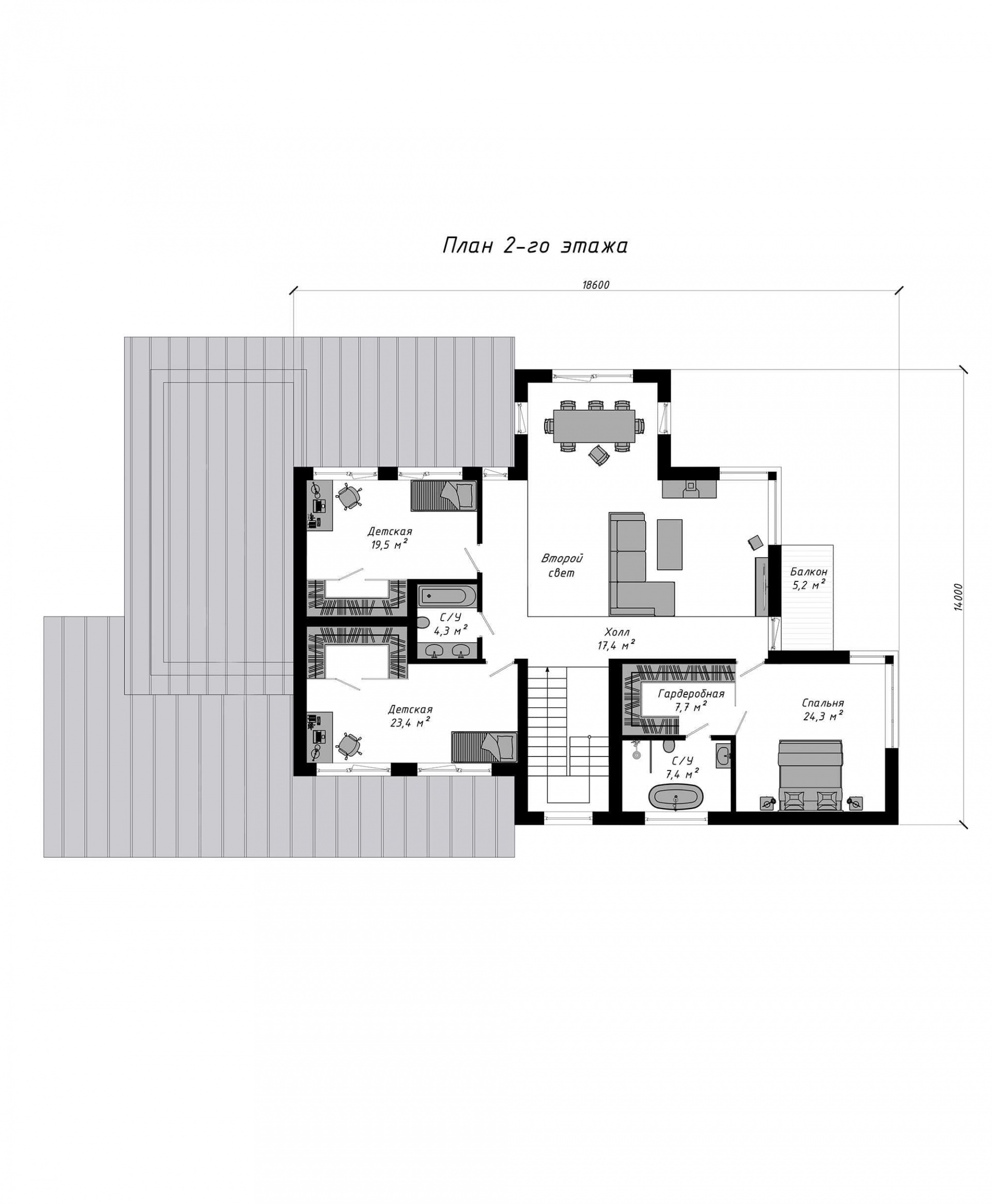 План 2-го этажа