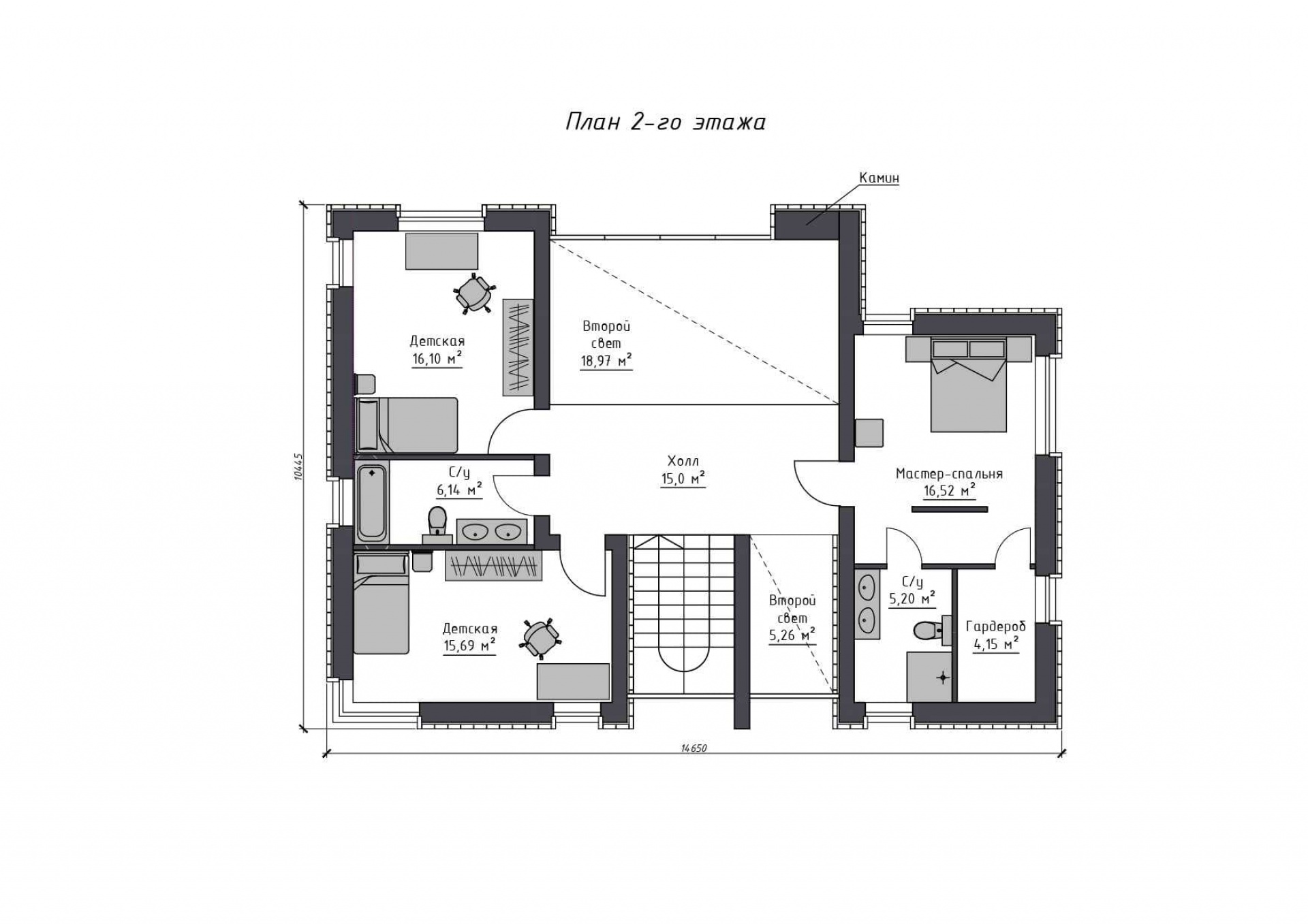 План 2-го этажа