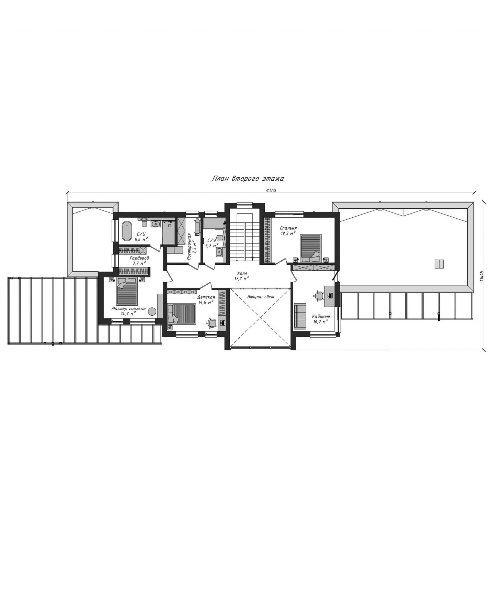 План 2-го этажа