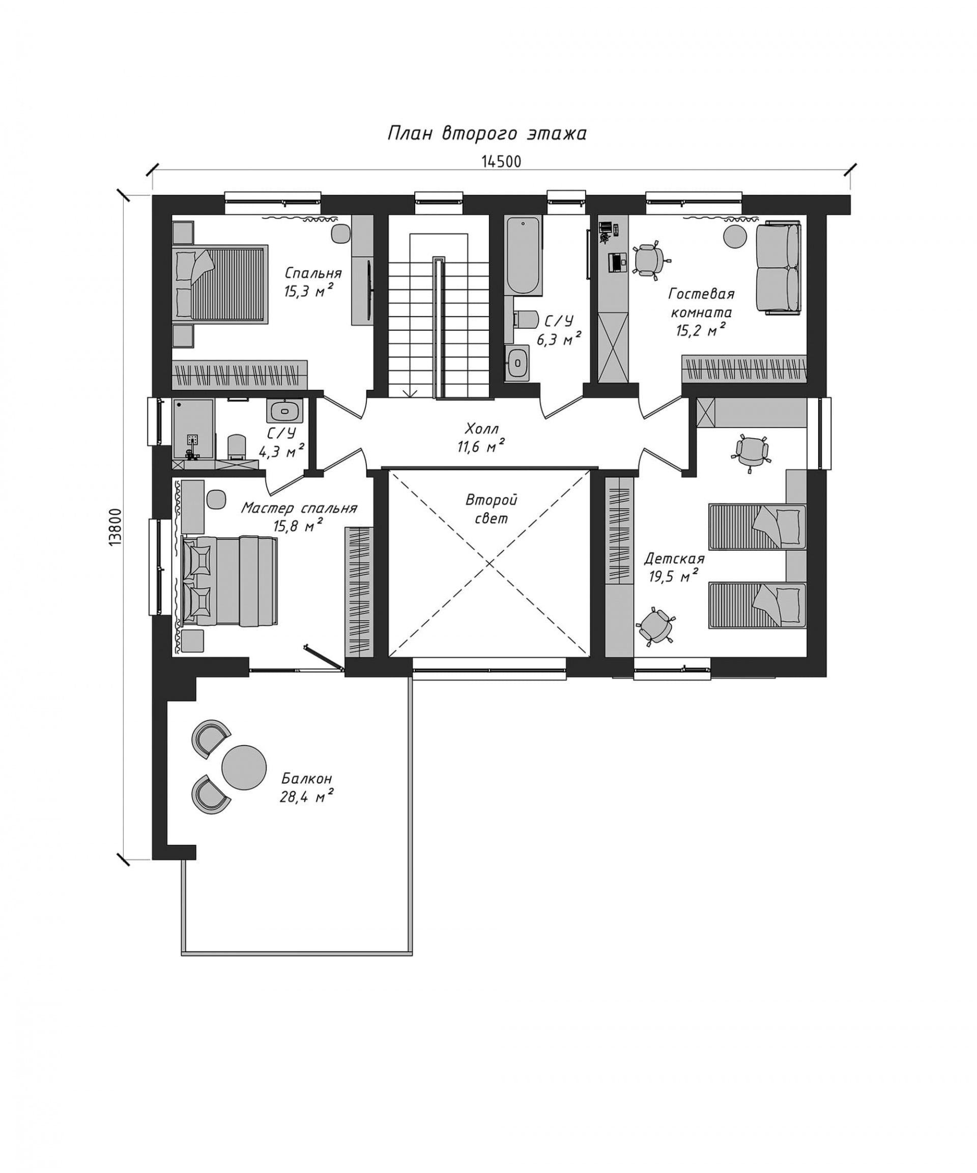 План 1-го этажа