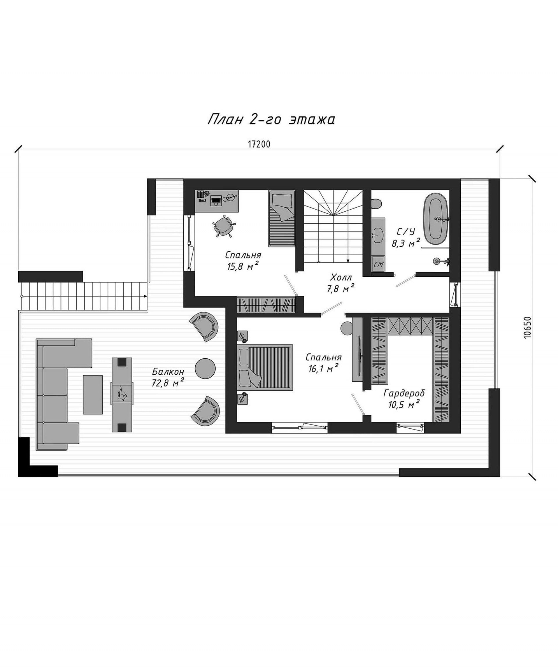 План 2-го этажа